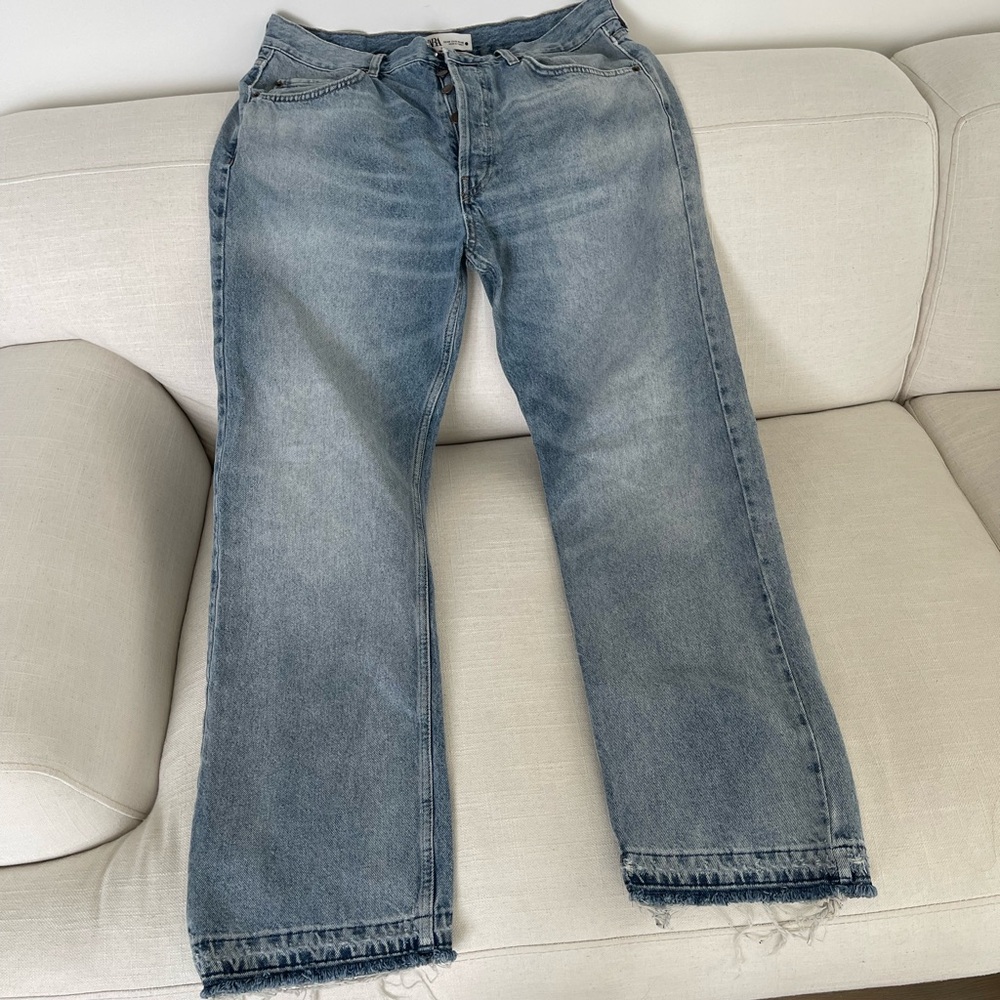 Zara High Waisted Jeans
